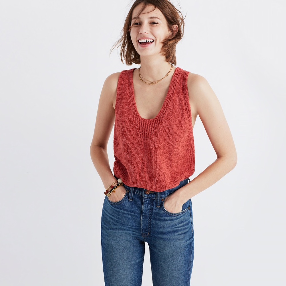 Springdale sweater top Madewell